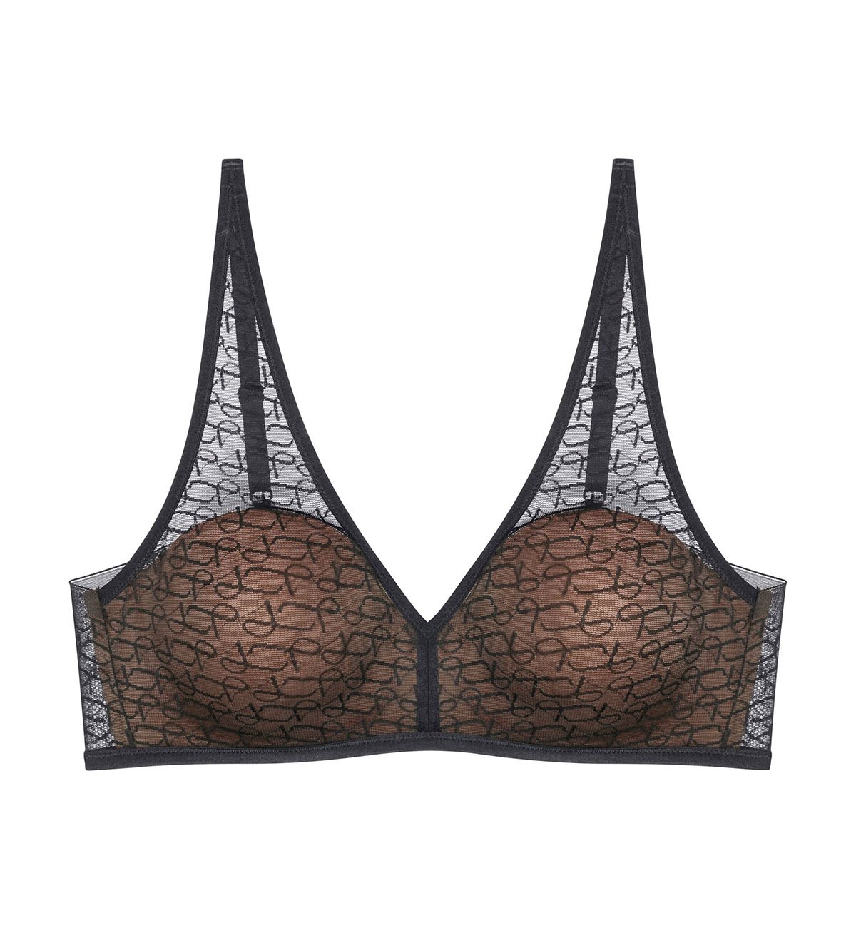 Signature Sheer Wire-Free Bra - Comfortable Seamless Underwire-Free Bra for Women - Perfect for Yoga, Lounge & Everyday Wear