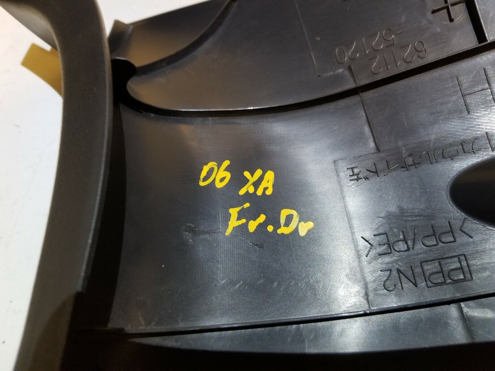 04 05 06 Scion XA Left Front Driver Side Cowl Kick Panel Replacement Part - Perfect for Car Interior Repair & Restoration Projects