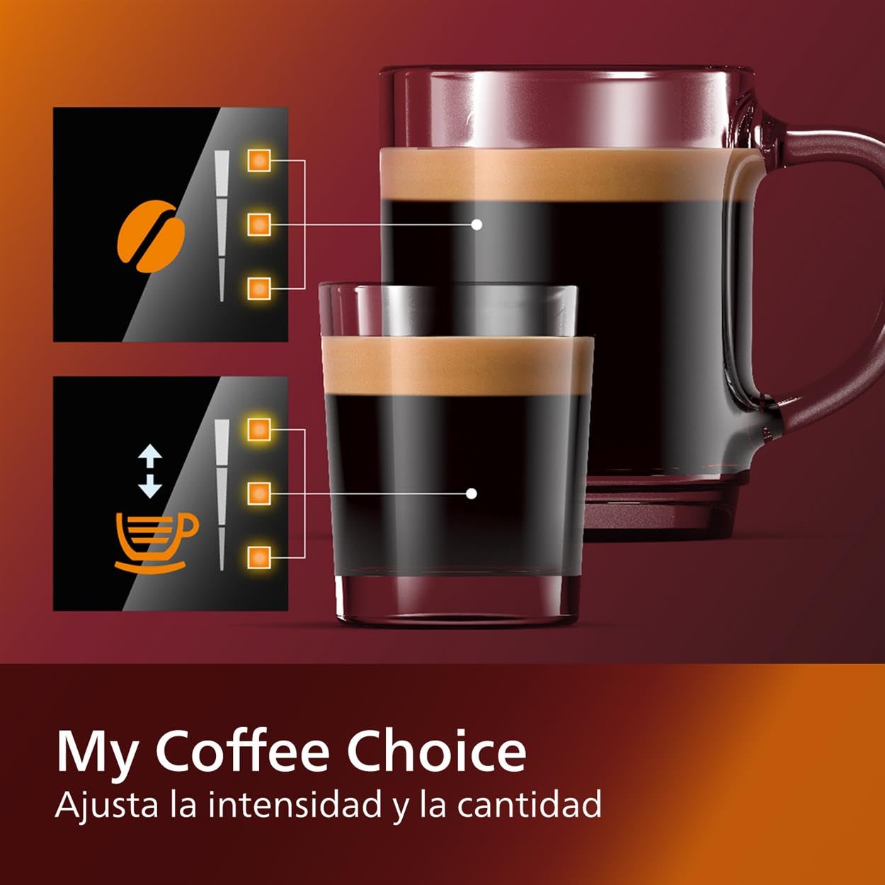 Philips 2200 Series EP2220/10 Super Automatic Espresso Machine with Classic Milk Frother, Intuitive Touch Display, Matte Black - Perfect for Home Baristas & Coffee Lovers