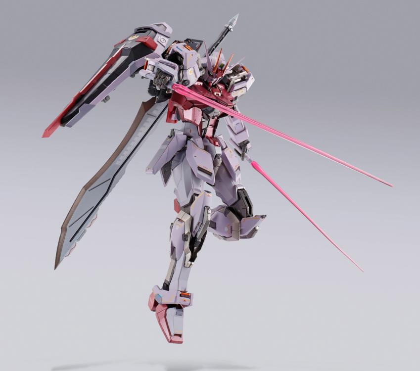 Bandai Metal Build Gundam Seed Strike Rouge Gundam with Grand Slam Sword - Premium Collectible Action Figure for Anime Fans & Model Builders | Perfect for Display, Gifts & Anime Collections