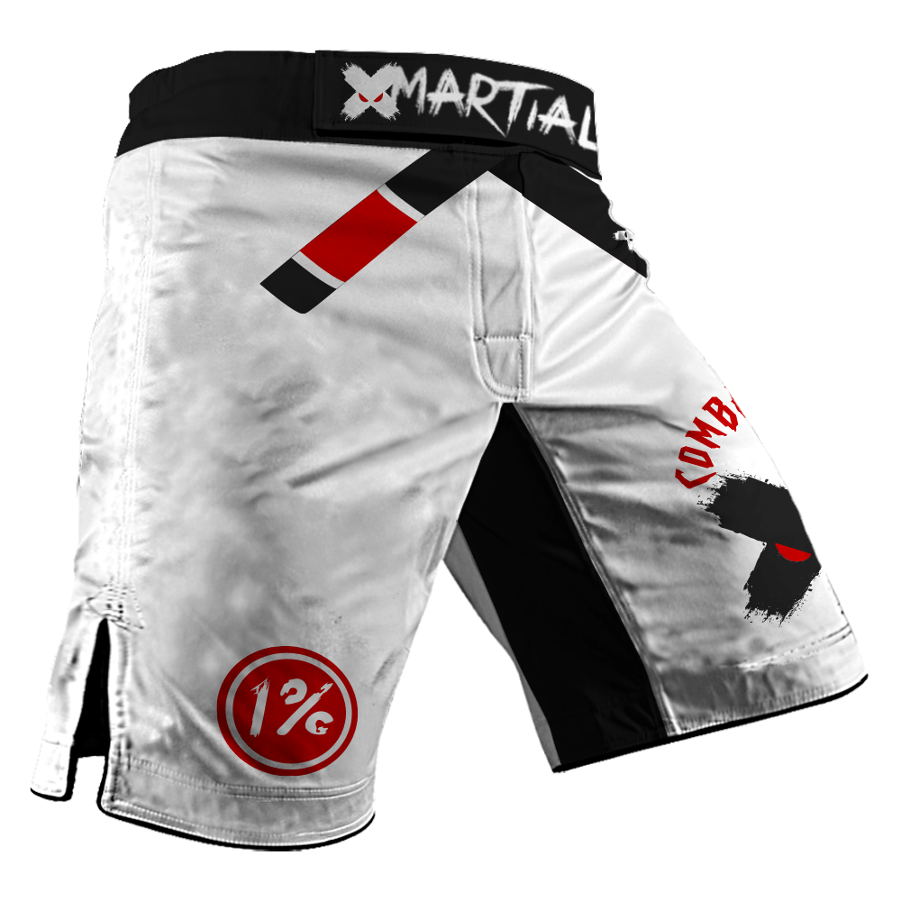 Belt Rank 2.0 Hybrid Grappling Shorts - Premium MMA & BJJ Training Shorts for Men - Lightweight & Durable Fight Shorts for Brazilian Jiu-Jitsu, Wrestling & MMA Workouts