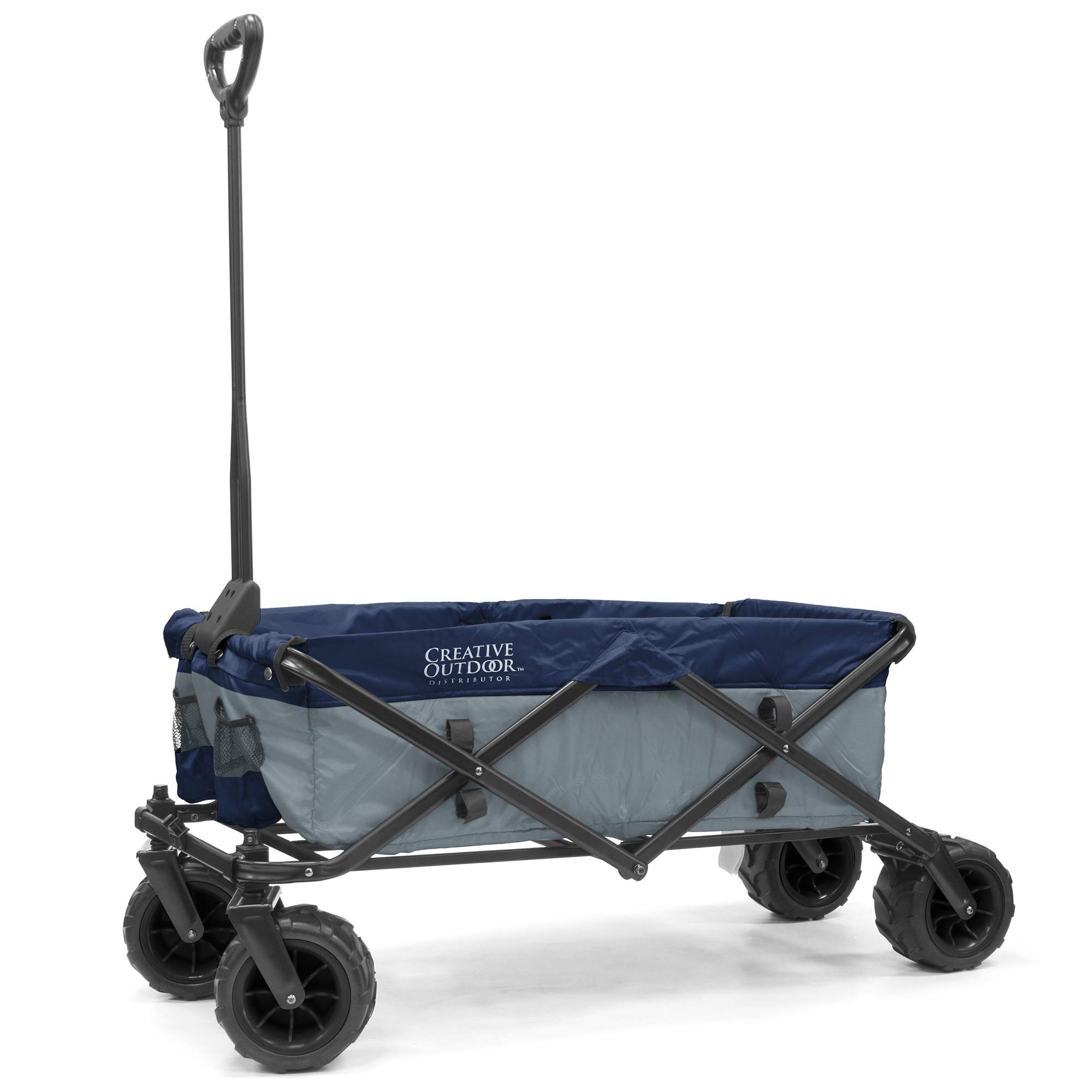 Best Collapsible Outdoor Wagon for Kids - All Terrain Push Pull Stroller with Foldable Design | Perfect for Beach, Park, Garden, Sports & Camping Trips | Durable Cargo Cart for Family Outings and Outdoor Adventures
