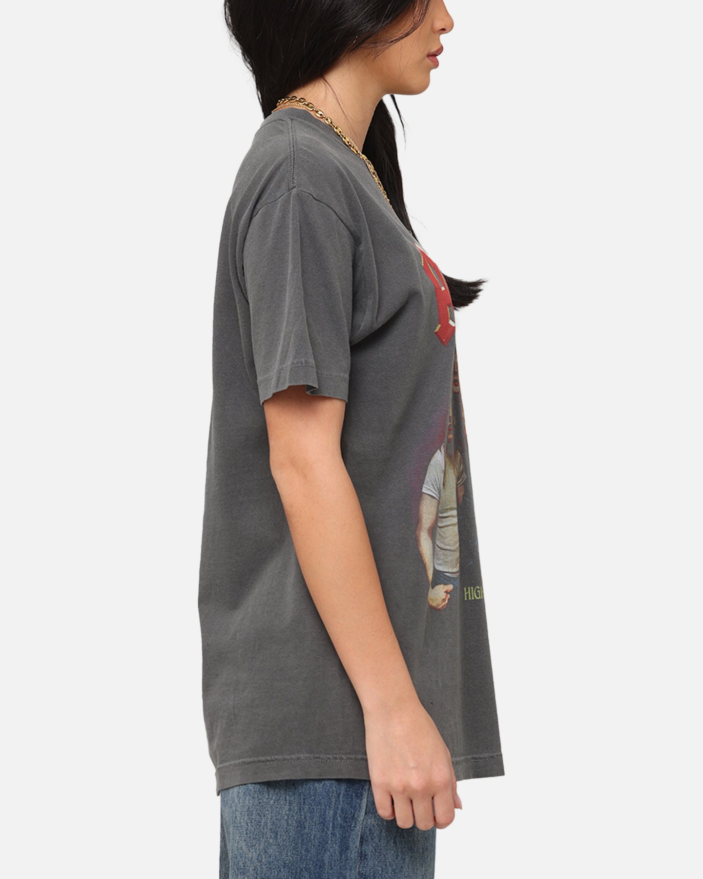 Vintage AC/DC Highway To Hell Rock Band T-Shirt - Faded Black Cotton Tee for Men & Women - Perfect for Concerts, Parties & Rock Music Fans