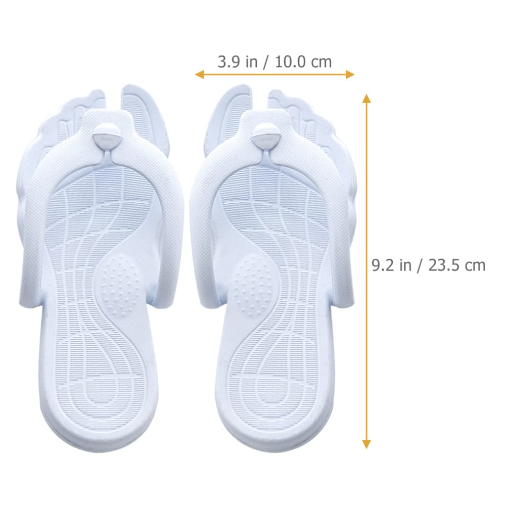 1 Pair Lightweight Beach Slippers for Women & Men - Summer Outdoor Sandals, Fashion Flip-Flops for Beach, Pool, Vacation & Casual Wear - Cool Comfortable Footwear