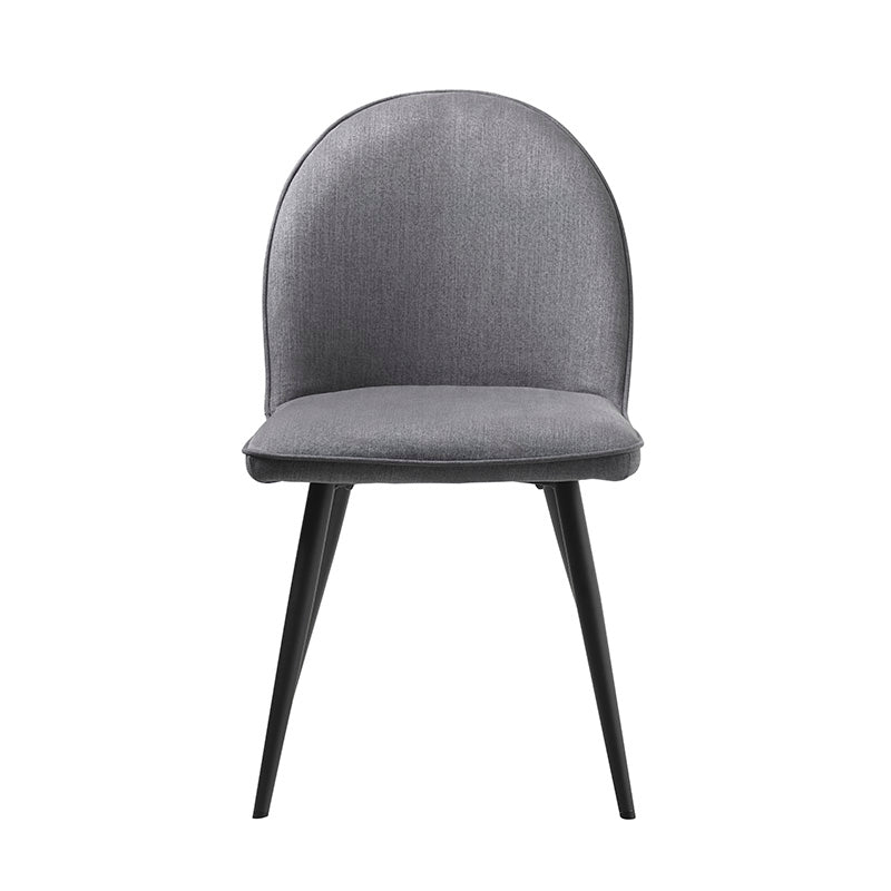 MINTO Modern Grey Dining Chair - Comfortable & Stylish for Kitchen, Dining Room, and Home Office Use