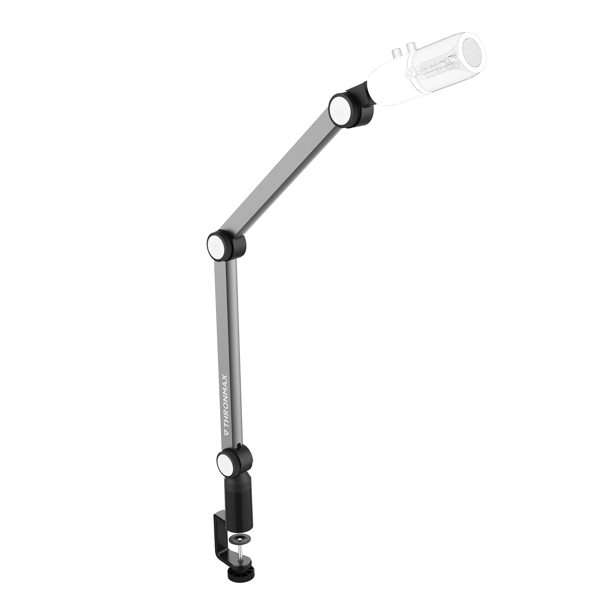 Thronmax S2 Professional Adjustable Boom Arm Stand with XLR Connector - Perfect for Podcasting, Streaming, and Studio Recording