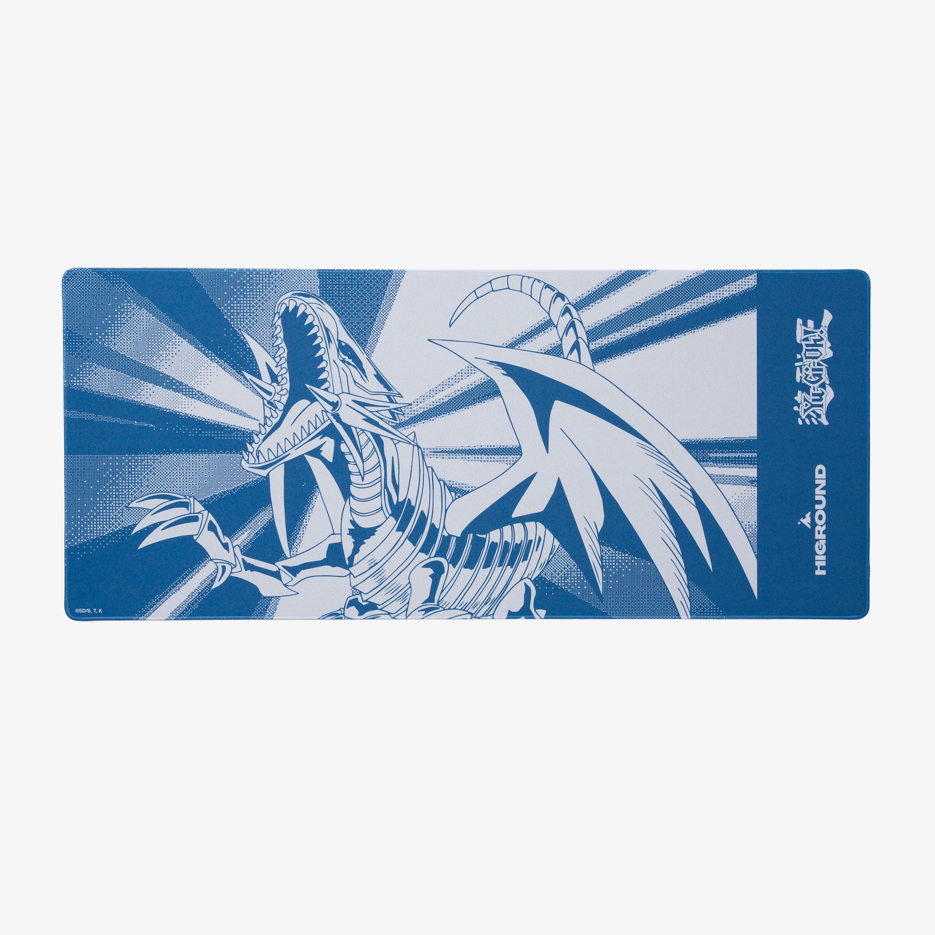 YGO x HG XL Gaming Mousepad - Blue Eyes White Dragon Design | Perfect for Yu-Gi-Oh! Fans & PC Gamers
