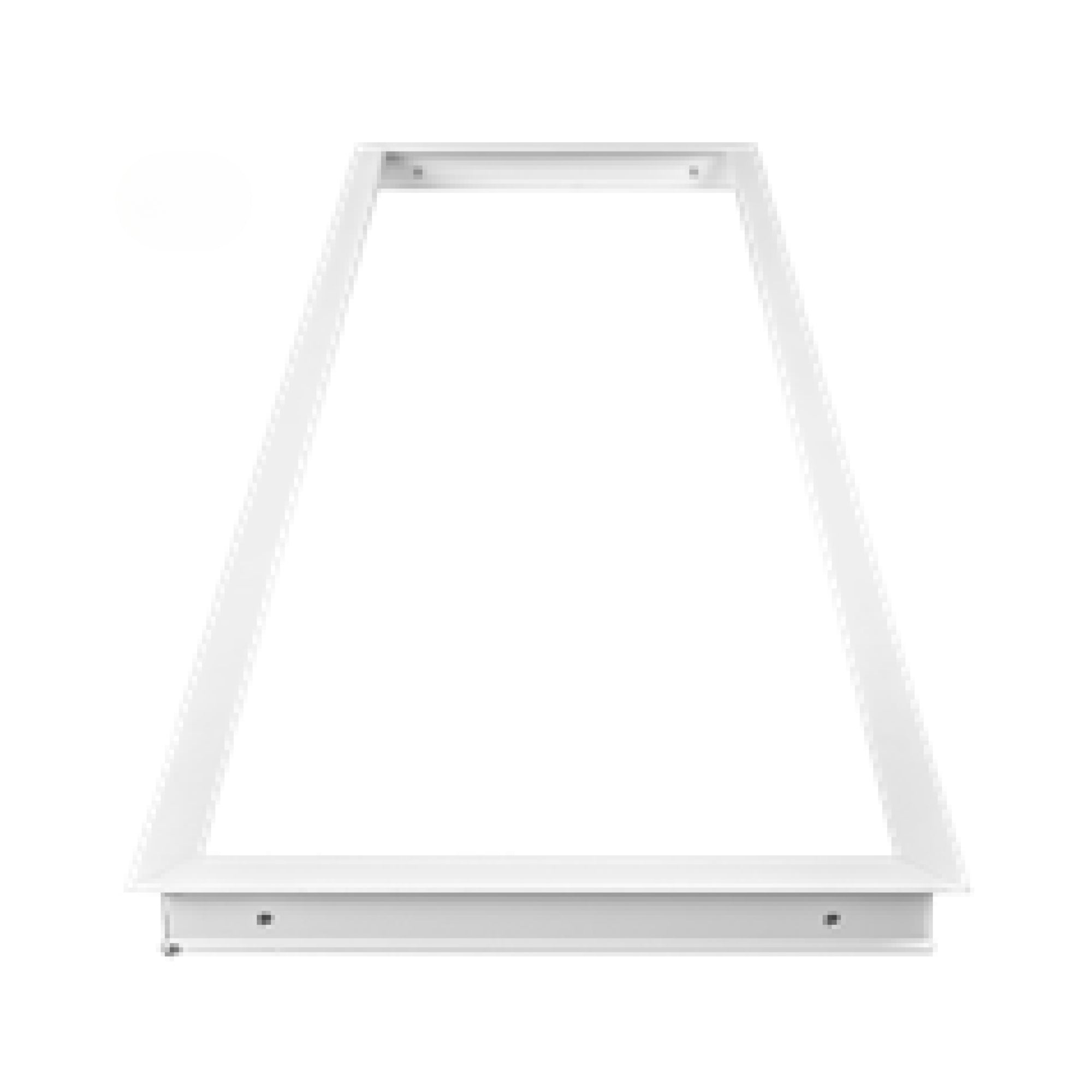 1x4 Flange Kit for Panels - White PVC Mounting Bracket for Solar Panels & Electrical Enclosures - Perfect for Outdoor & Industrial Installations