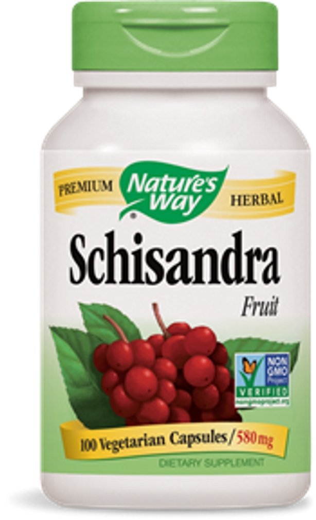 Nature's Way Schisandra Fruit Supplement - 100 Capsules for Immune Support & Stress Relief - Perfect for Daily Wellness & Natural Energy Boost
