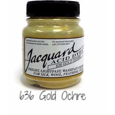 Premium Jacquard Acid Dyes - 1/2 oz (14g) Vibrant Fabric Dye for Silk, Wool & Nylon - Professional Textile Coloring for DIY, Tie-Dye & Fiber Arts Projects