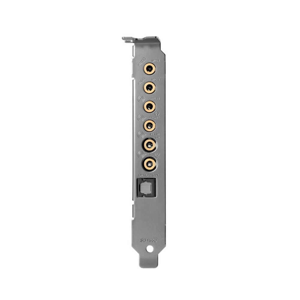Creative Sound Blaster Audigy Rx 7.1 PCIe Sound Card with High-Fidelity Audio for Gaming, Music & Home Theater - Upgrade Your PC Audio Experience