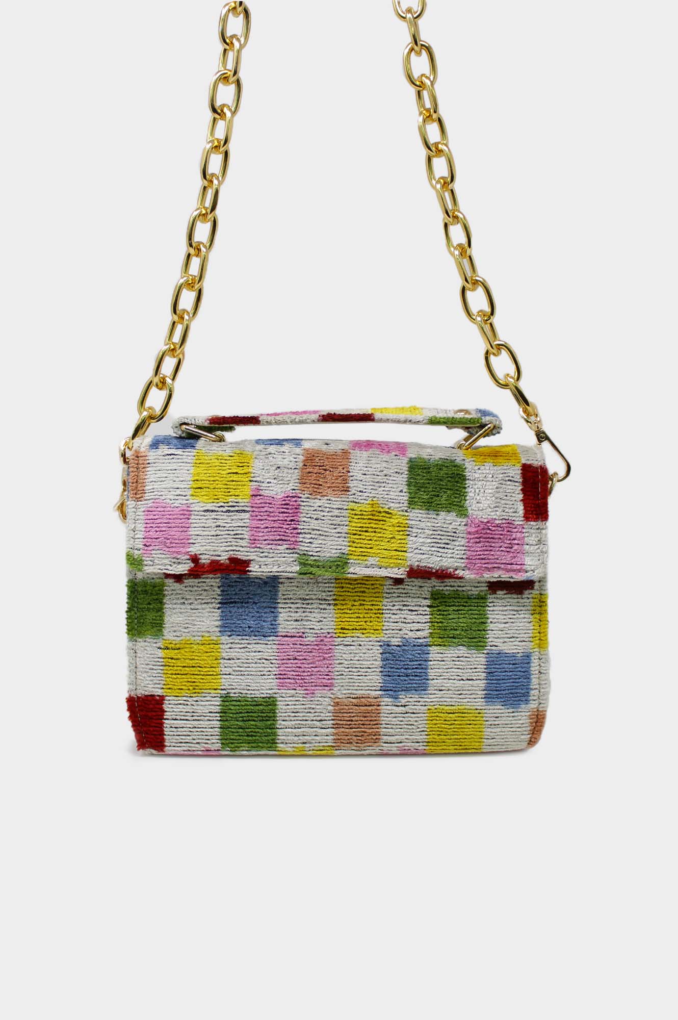 Stylish Pine Up Tote Bag with Geometric Shapes & Vibrant Colors - Perfect for Work, Travel & Everyday Use