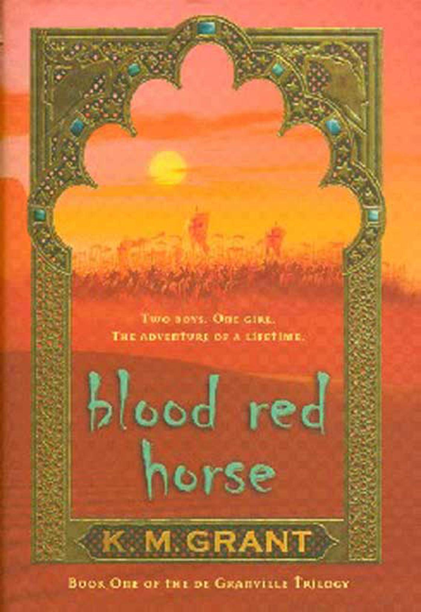 Blood Red Horse (The deGranville Trilogy Book 1) - Medieval Historical Fiction Novel for Teens & Adults - Perfect for Book Clubs, History Lovers, and Classroom Reading