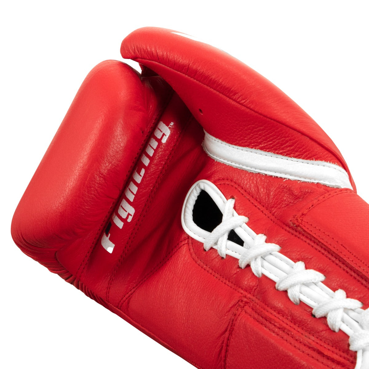Fighting Fury Professional Lace-Up Boxing Gloves for Training - Premium Leather MMA Sparring & Heavy Bag Workout Gear