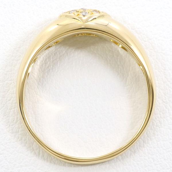 18K Yellow Gold Diamond Ring for Women - Elegant & Timeless Jewelry for Engagement, Wedding, Anniversary & Special Occasions