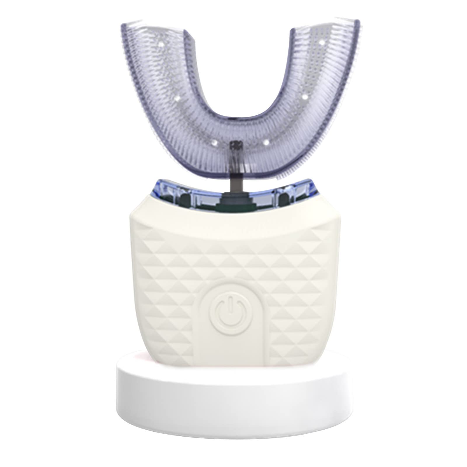 Lanhui U-Shaped Electric Toothbrush for Adults - 360° Full Mouth Cleaning, Teeth Whitening, Wireless Charging & IPX7 Waterproof - Perfect for Travel, Home & Daily Oral Care