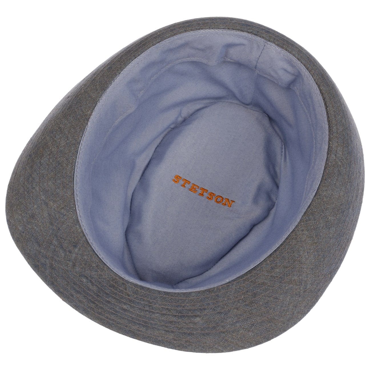 Stetson Geneva Linen Trilby Hat for Men - Classic Summer Fedora with Brim - Perfect for Outdoor Events, Weddings & Beach Vacations