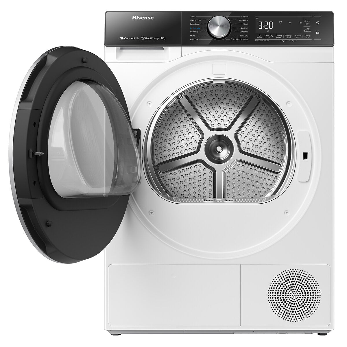 Hisense Series 5 9kg Heat Pump Dryer HDF5S90H - Energy Efficient Laundry Solution for Small Homes & Apartments | Fast Drying, Quiet Operation
