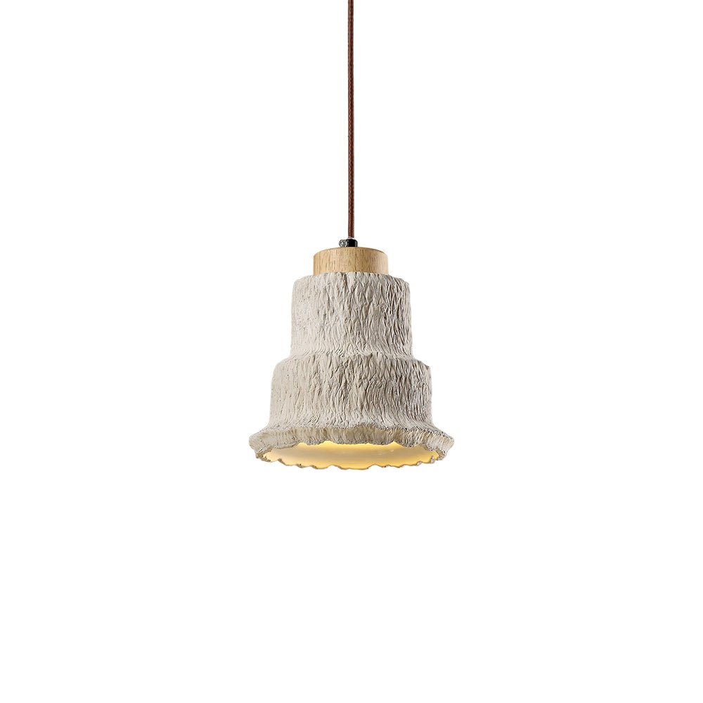 Modern Boulder Pendant Light - Industrial Style Hanging Ceiling Lamp for Kitchen Island, Dining Room & Living Room Decor - Dimmable LED Lighting Fixture