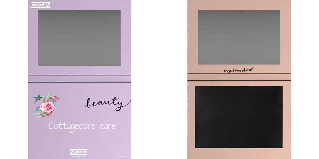 Custom Extra Large Z Palette - Magnetic Makeup Palette for Eyeshadows & Blush - Perfect for Professional Makeup Artists & Travel