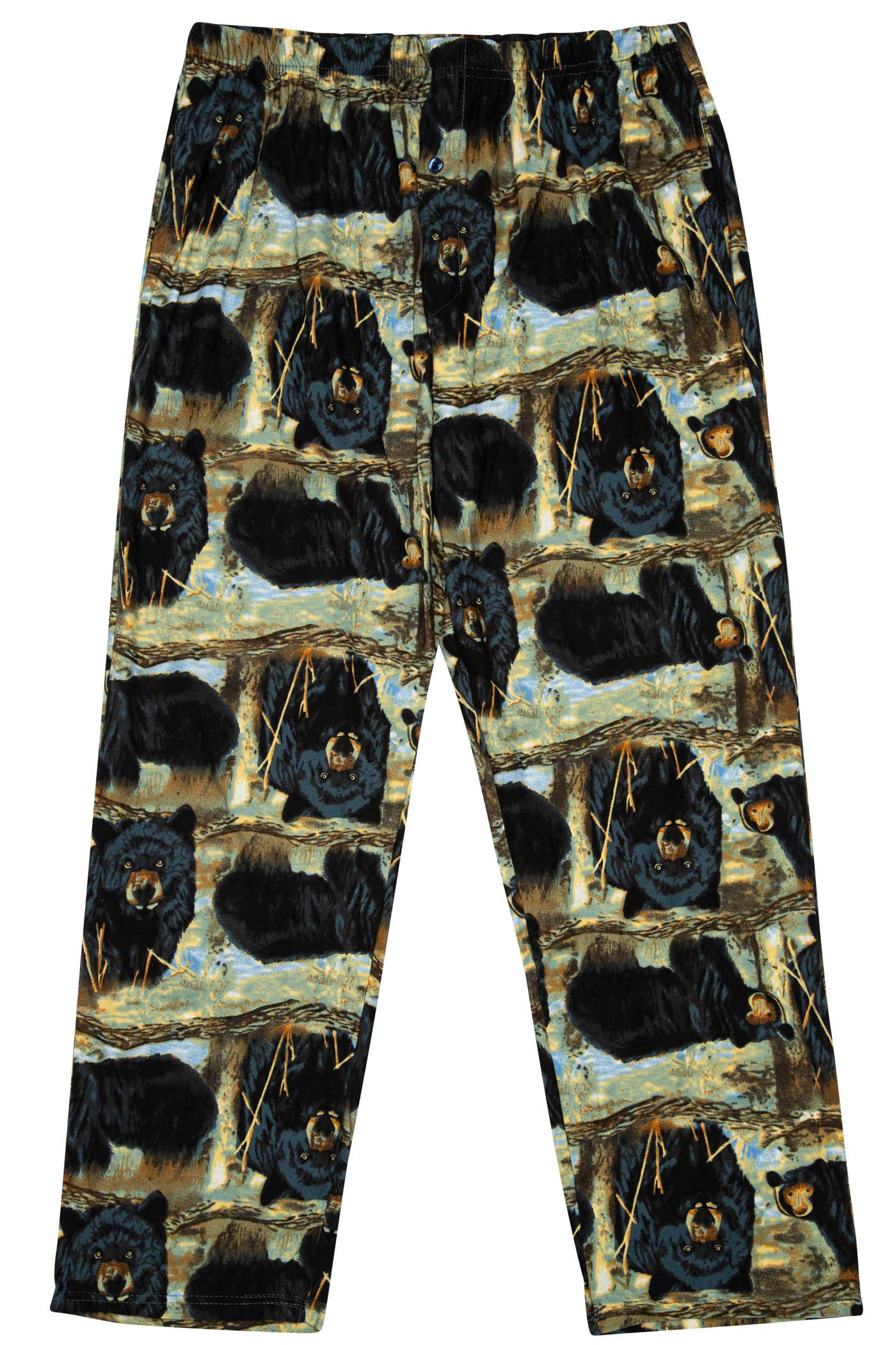Cozy Boys Fleece Pajama Pants - Plaid Sleepwear for Big Boys Size 8-18 - Perfect for Christmas, Winter Nights & Sleepovers