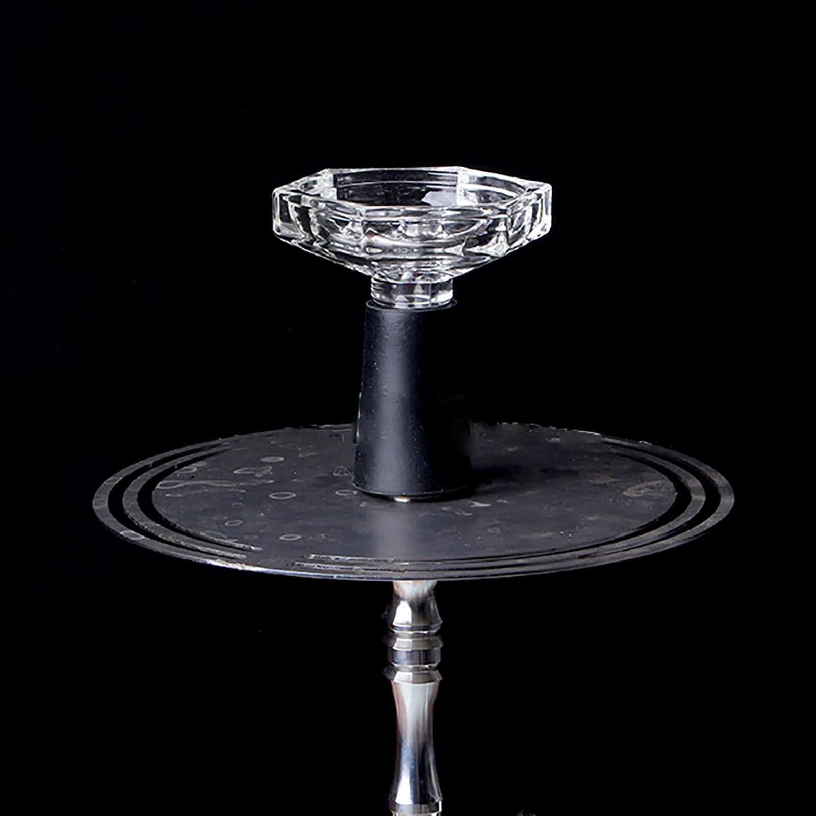 Premium Hexagonal Glass Phunnel Shisha Bowl - High-Temperature Resistant Hookah Bowl Compatible with Heat Management Systems - Durable Replacement Bowl for Enhanced Smoking Experience (Blue) - Perfect for Home Relaxation & Social Gatherings