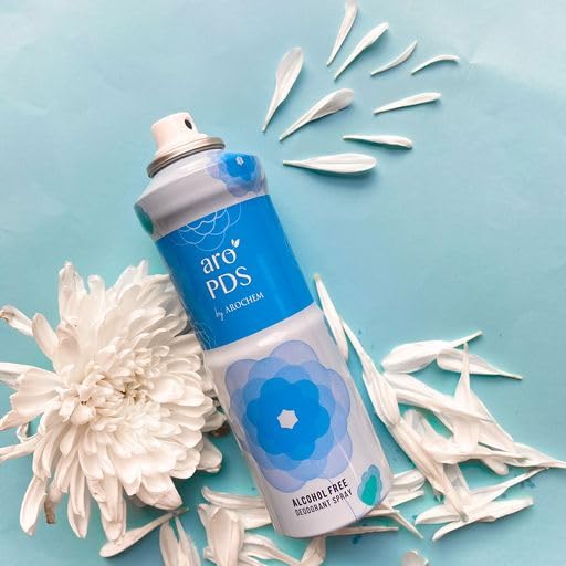 AROCHEM Aro PDS Alcohol-Free Deodorant Spray - 200ml | Gentle & Effective Odor Protection for Sensitive Skin | Perfect for Daily Use, Gym, Work & Outdoor Activities