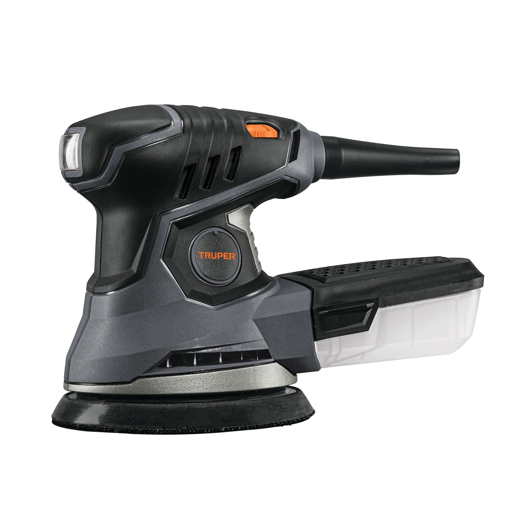 5-Inch 240W Industrial Orbital Sander - Heavy Duty Power Tool for Woodworking, Metal Polishing & Surface Sanding - Perfect for DIY Projects, Furniture Refinishing & Professional Workshops
