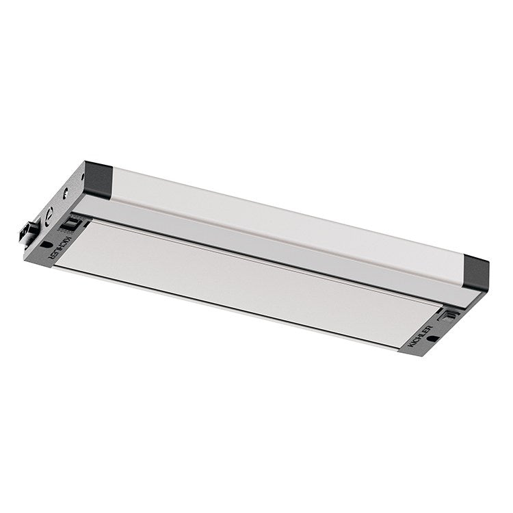 6U Series 2700K/3000K 12 LED Under Cabinet Lighting Fixture - Warm White Dimmable Kitchen Counter Light for Home, Office & Retail Spaces