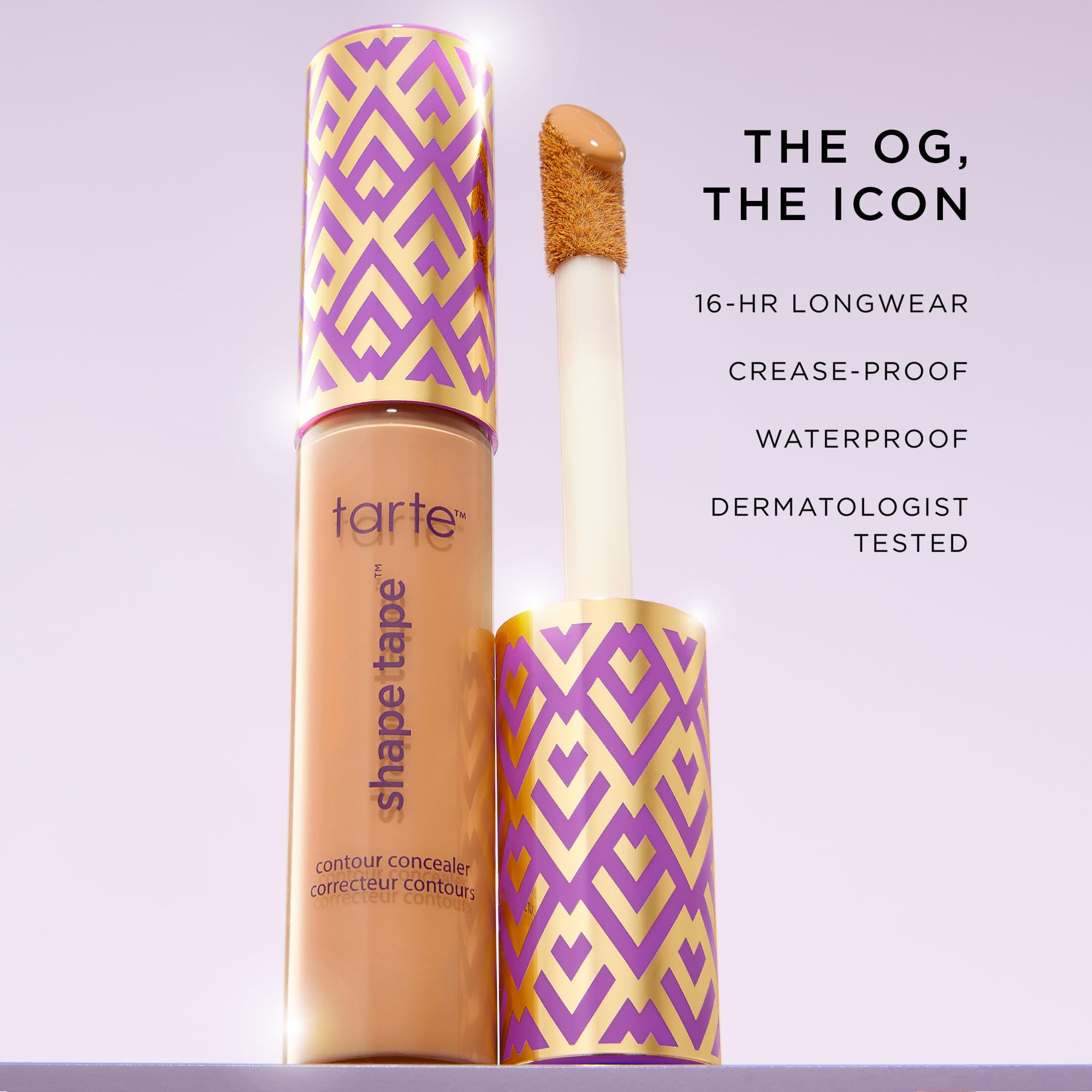 Tarte Shape Tape Full-Coverage Concealer - 20S Light Sand (For Light Skin with Warm Golden Undertones) - Travel Size - Perfect for On-the-Go Touch Ups & Flawless Makeup Looks
