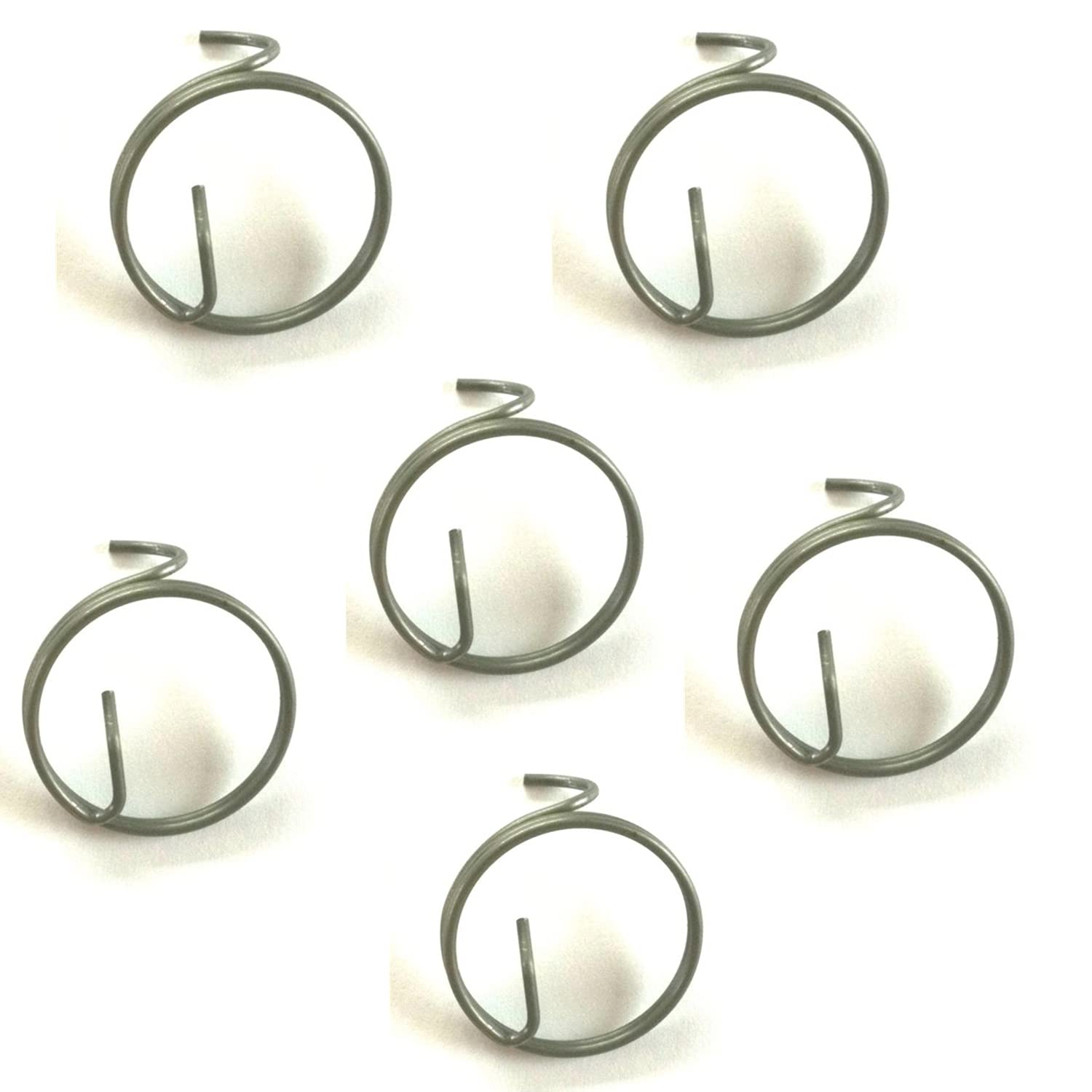 Replacement 623343-00 Reciprocating Saw Blade Clamp Spring 6 Pack - Compatible with Dewalt, Milwaukee & More - Durable Replacement Parts for Woodworking & Construction Projects