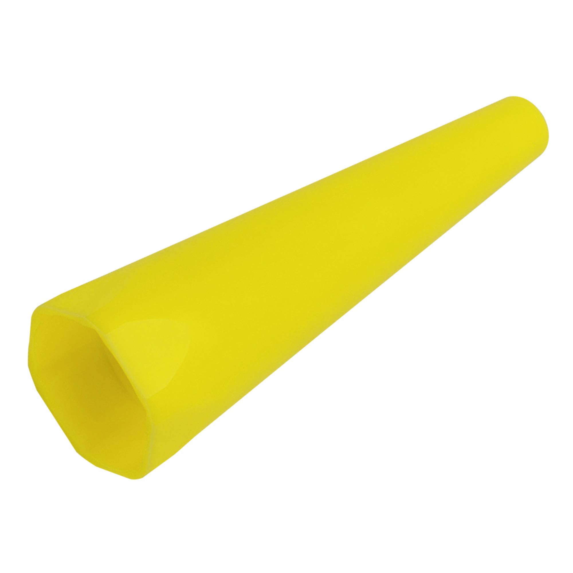 Maglite Yellow Traffic Wand for C or D Cell Flashlights - High Visibility Safety Baton for Roadside Emergencies, Traffic Control & Nighttime Signaling