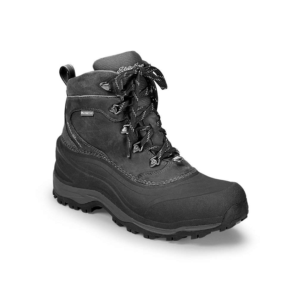Eddie Bauer Men's Snowfoil Boot - Waterproof Winter Hiking Boots for Men with Insulation, Traction & Comfort - Ideal for Snow Trekking, Ice Fishing & Cold Weather Outdoor Activities