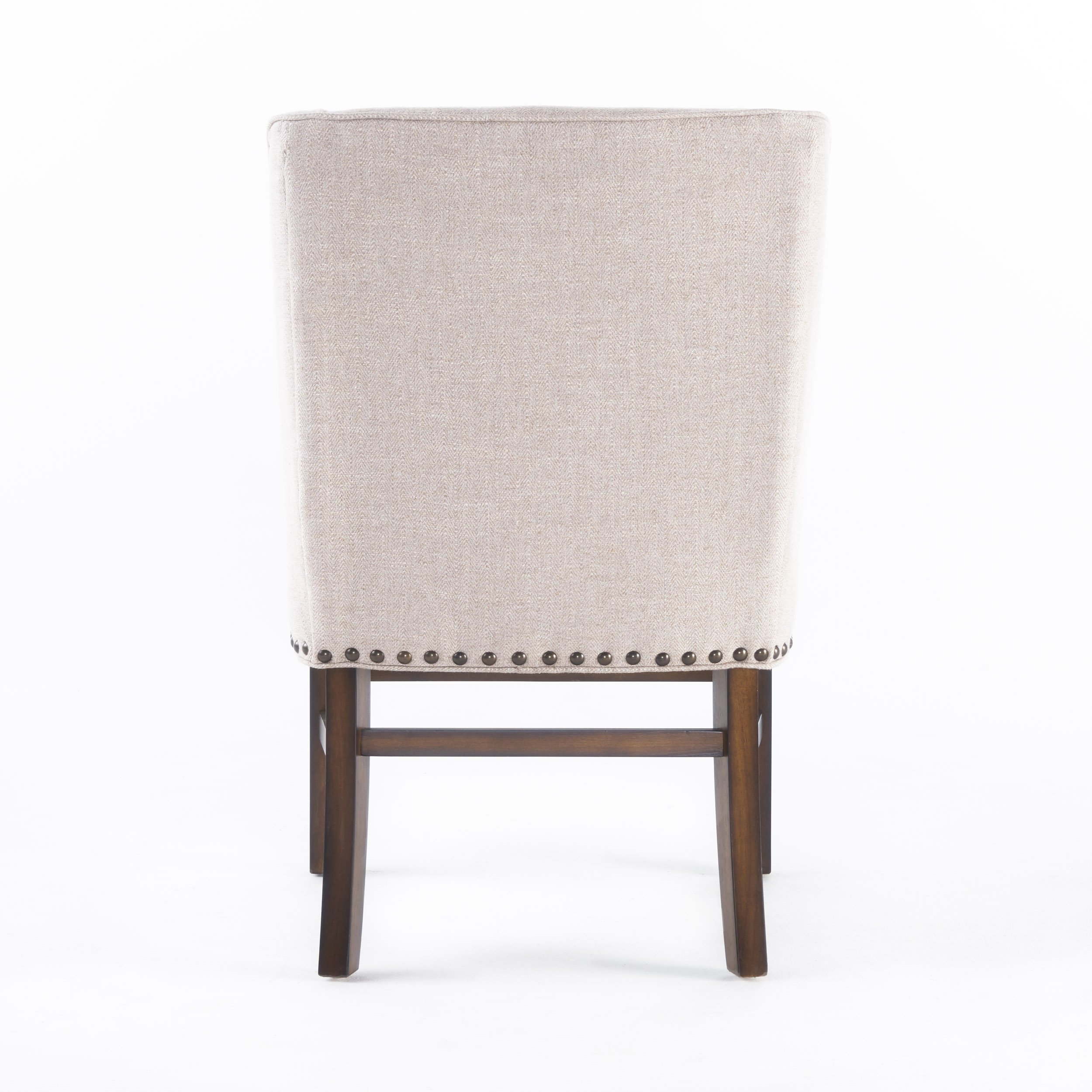 Christopher Knight Home James Fabric Dining Chairs Set of 2, Natural - Perfect for Kitchen, Dining Room & Home Decor