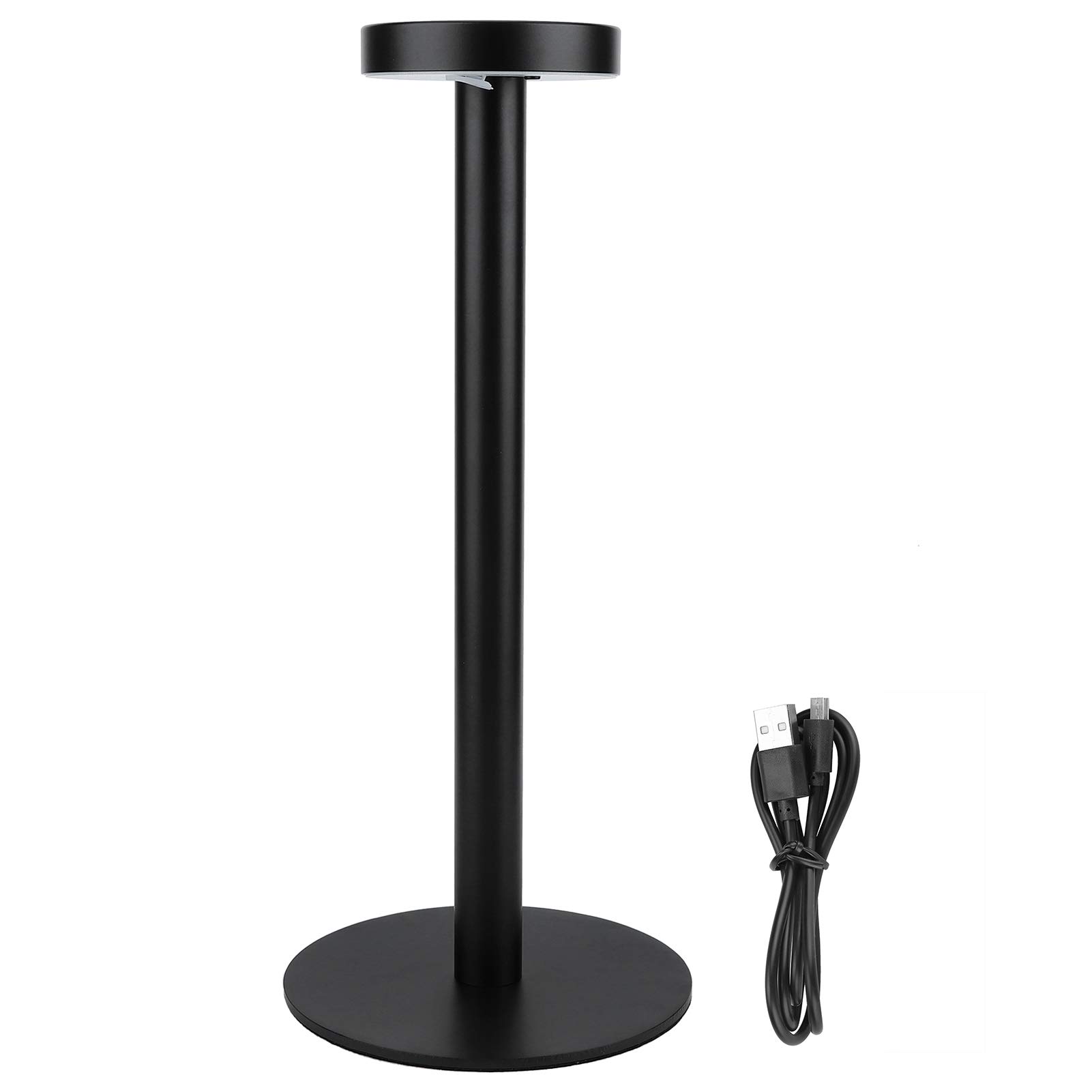 WALFRONT 3.5W USB Rechargeable LED Desk Lamp - Waterproof Bedside Table Light for Home Office, Study, Reading & Bedroom Decor | Dimmable Night Light with Touch Control