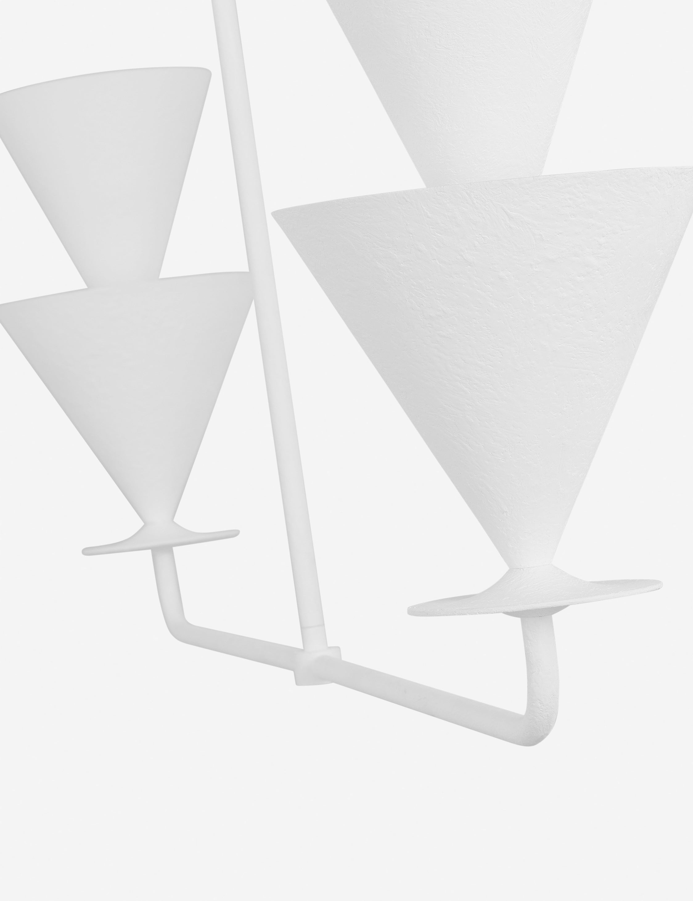 Cornet Linear Chandelier by Christiane Lemieux - Modern Crystal Pendant Lighting for Dining Room, Kitchen Island & Entryway