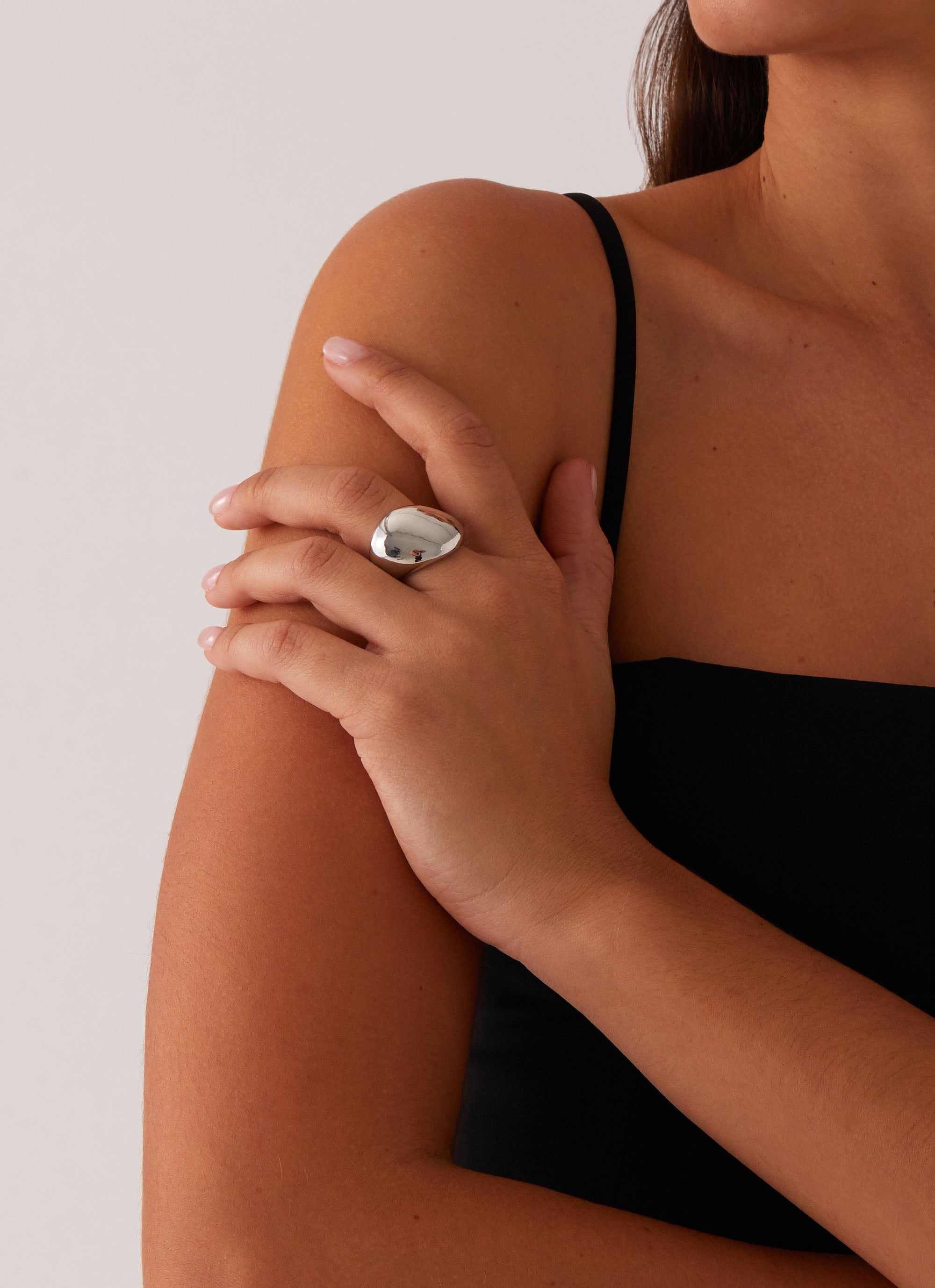 Emilia Sterling Silver Ring for Women - Elegant Minimalist Jewelry for Everyday Wear, Gift Giving & Special Occasions