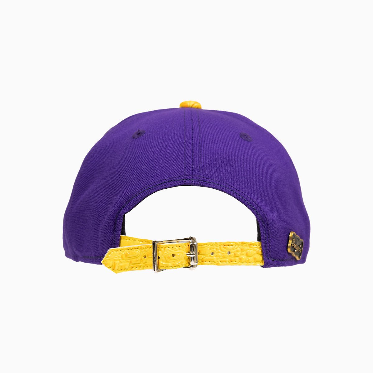 Breyer's Buck 50 Los Angeles Lakers Snapback Hat with Genuine Leather Visor - Official NBA Basketball Fan Gear for Men & Women - Perfect for Games, Streetwear & Lakers Fan Collection