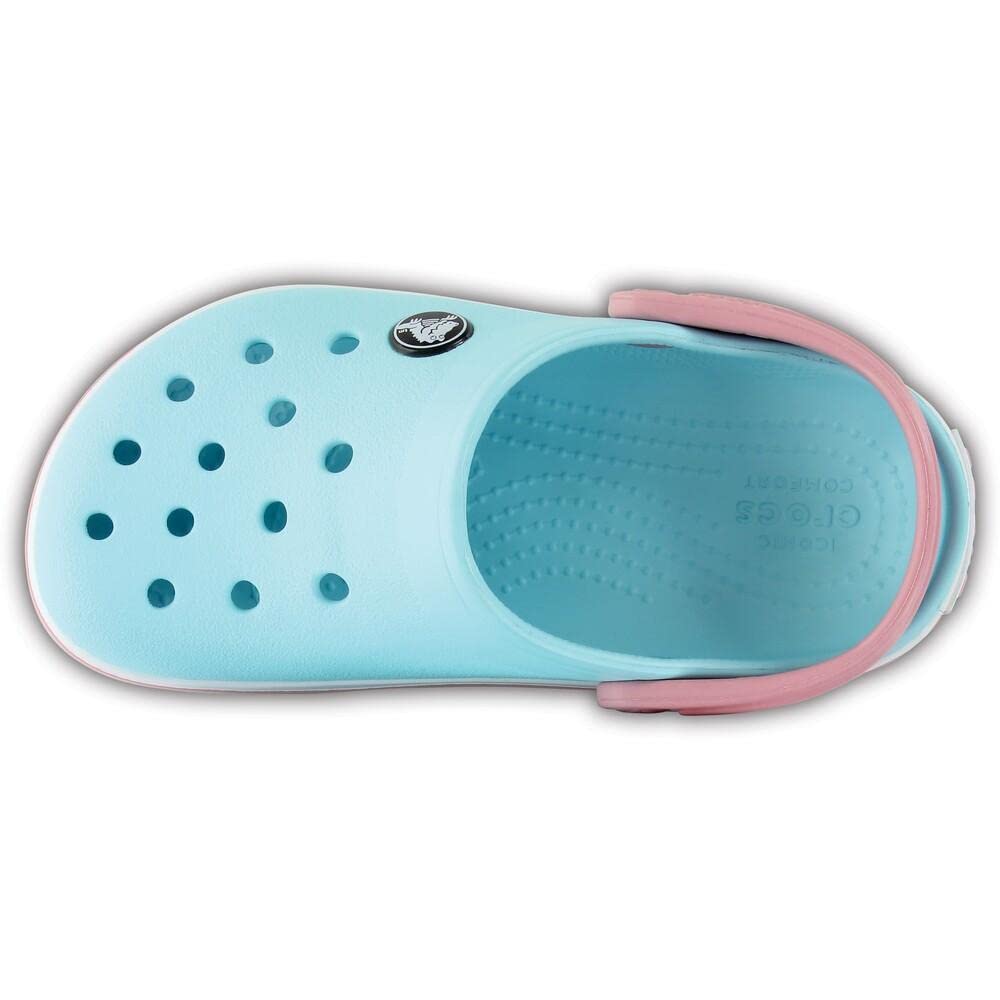 Crocs Unisex Kids' Crocband Clogs - Comfortable Lightweight Slip-On Water Shoes for Boys & Girls, Perfect for Beach, Pool, Garden & Indoor Play