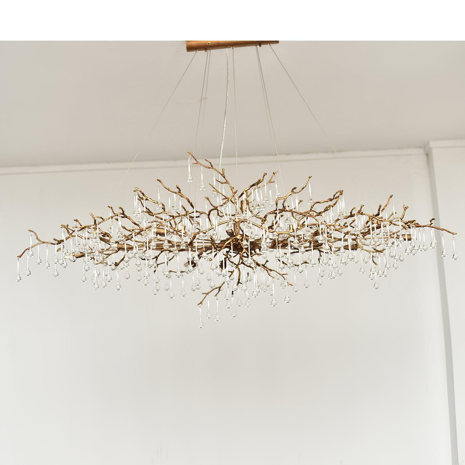 Elegant Bijou Chandelier - Crystal Ceiling Light Fixture for Dining Room, Bedroom & Living Room Decor | Perfect for Home, Wedding & Party Lighting