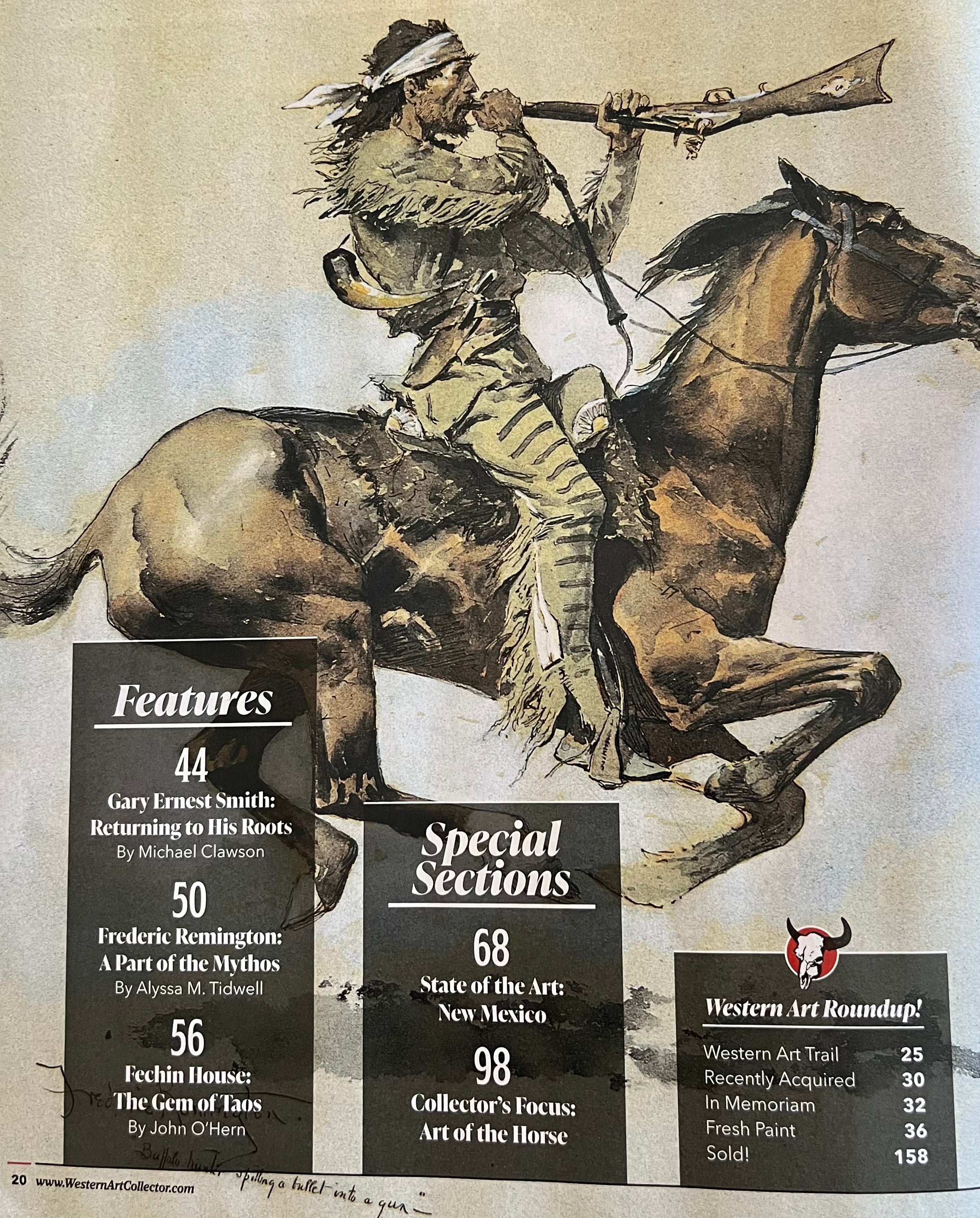Western Art Collector Magazine - Issue 201 | Authentic American Art & Culture | Perfect for Art Enthusiasts & Collectors