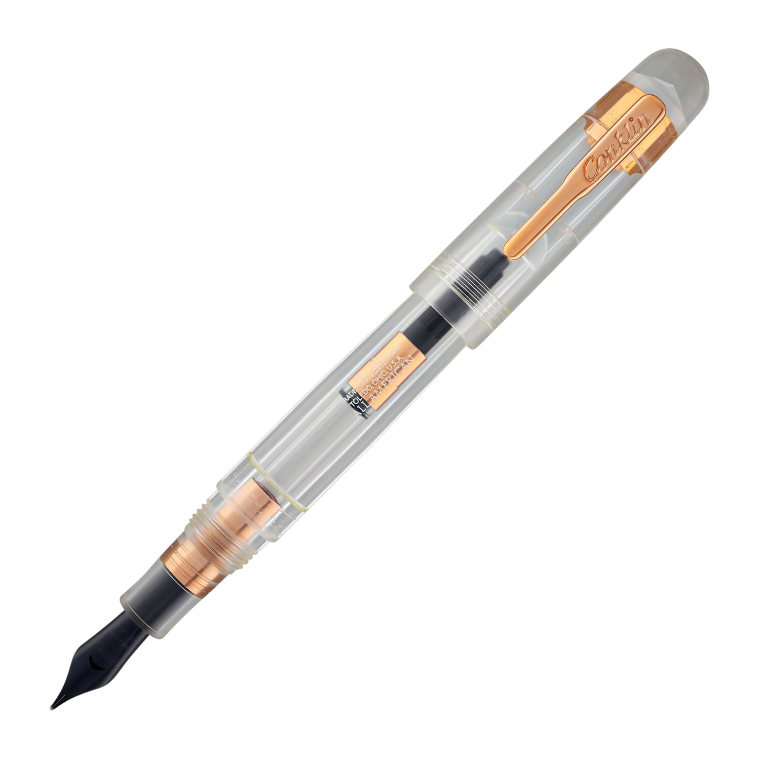 Conklin All American Fountain Pen - Rosegold Demo Limited Edition | Premium Writing Instrument for Collectors & Gift Giving