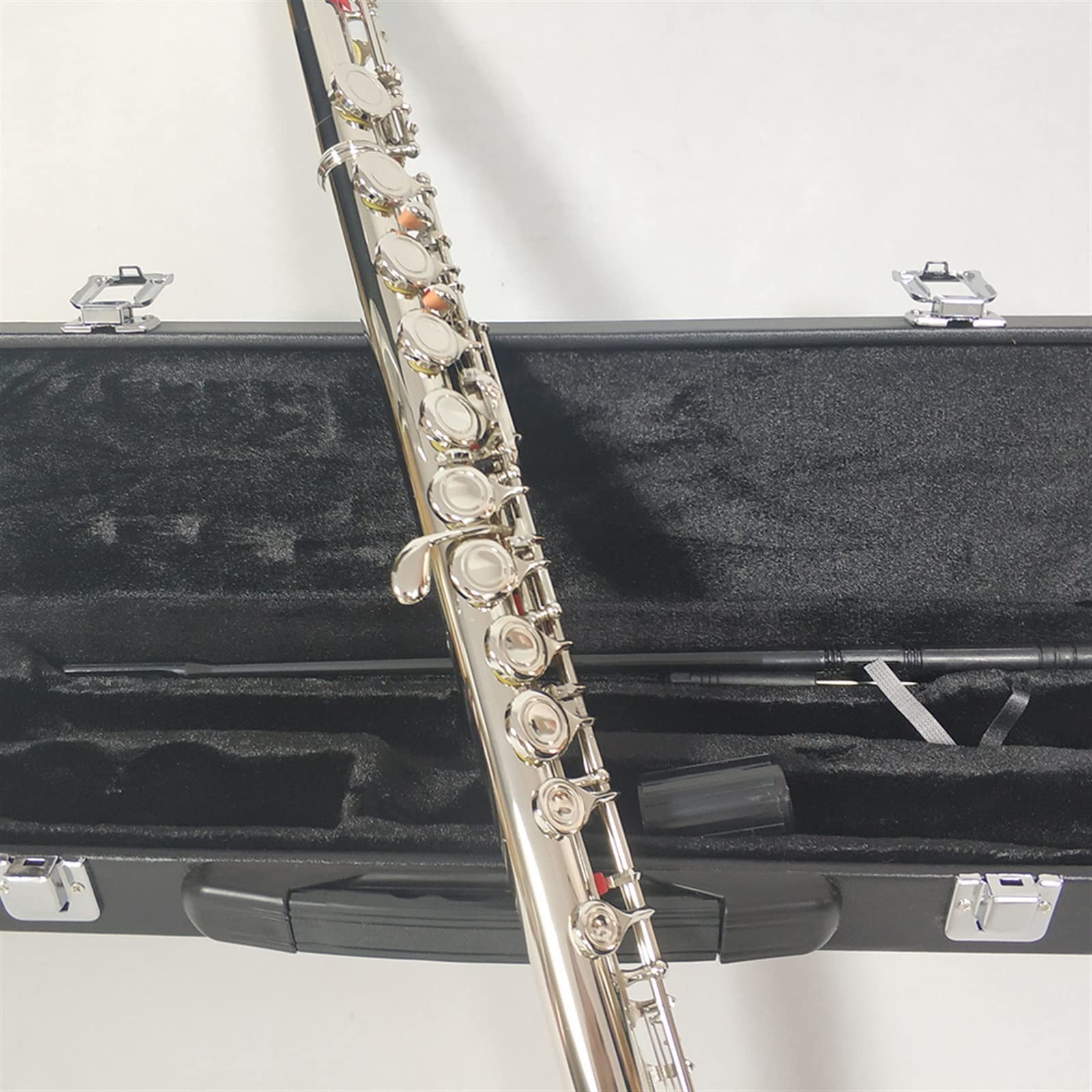 Professional Silver Closed Hole C Key 16-Hole Flute - Beginner Wind Instrument for Music Practice, Band Performance & Solo Play | PECY Musique À Vent