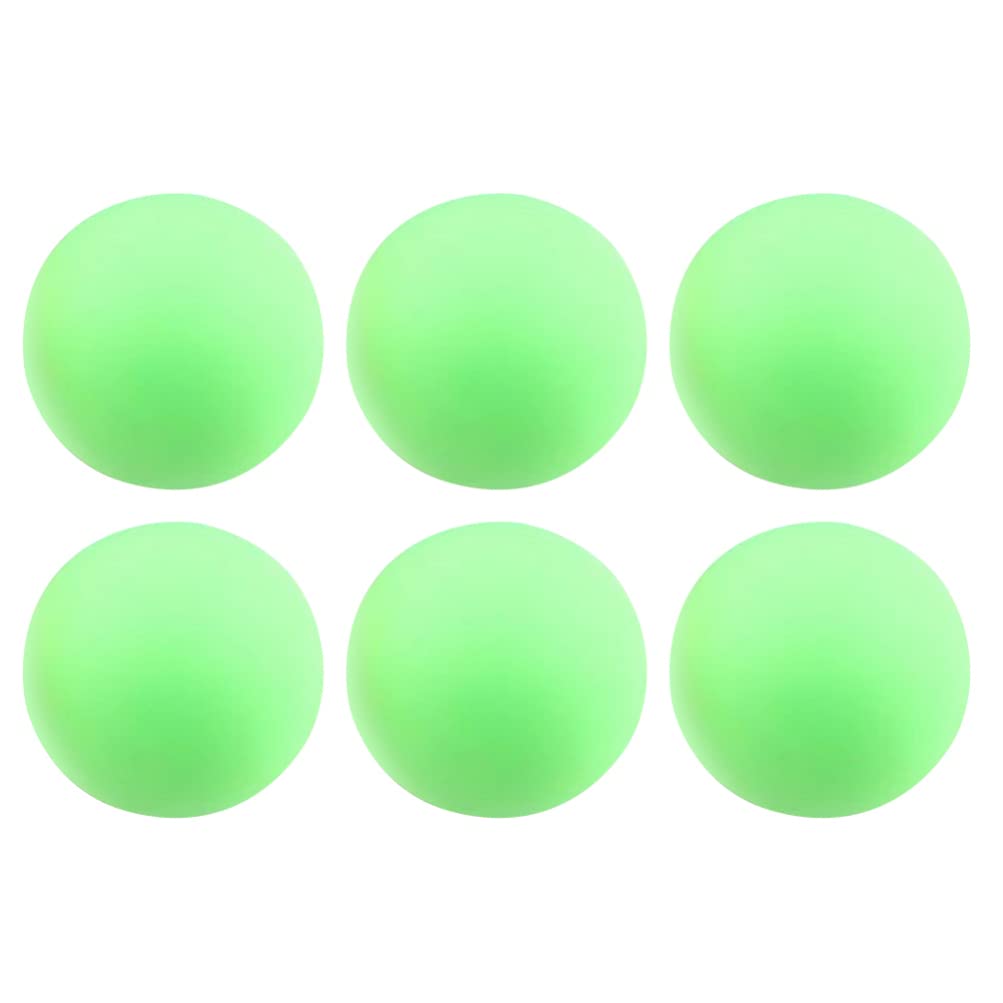 Glow in The Dark Sticky Balls - 6pcs Slow Falling Sensory Toys for Kids & Adults, Fun Wall & Ceiling Decor for Parties, Bedrooms & Stress Relief (Random Colors)