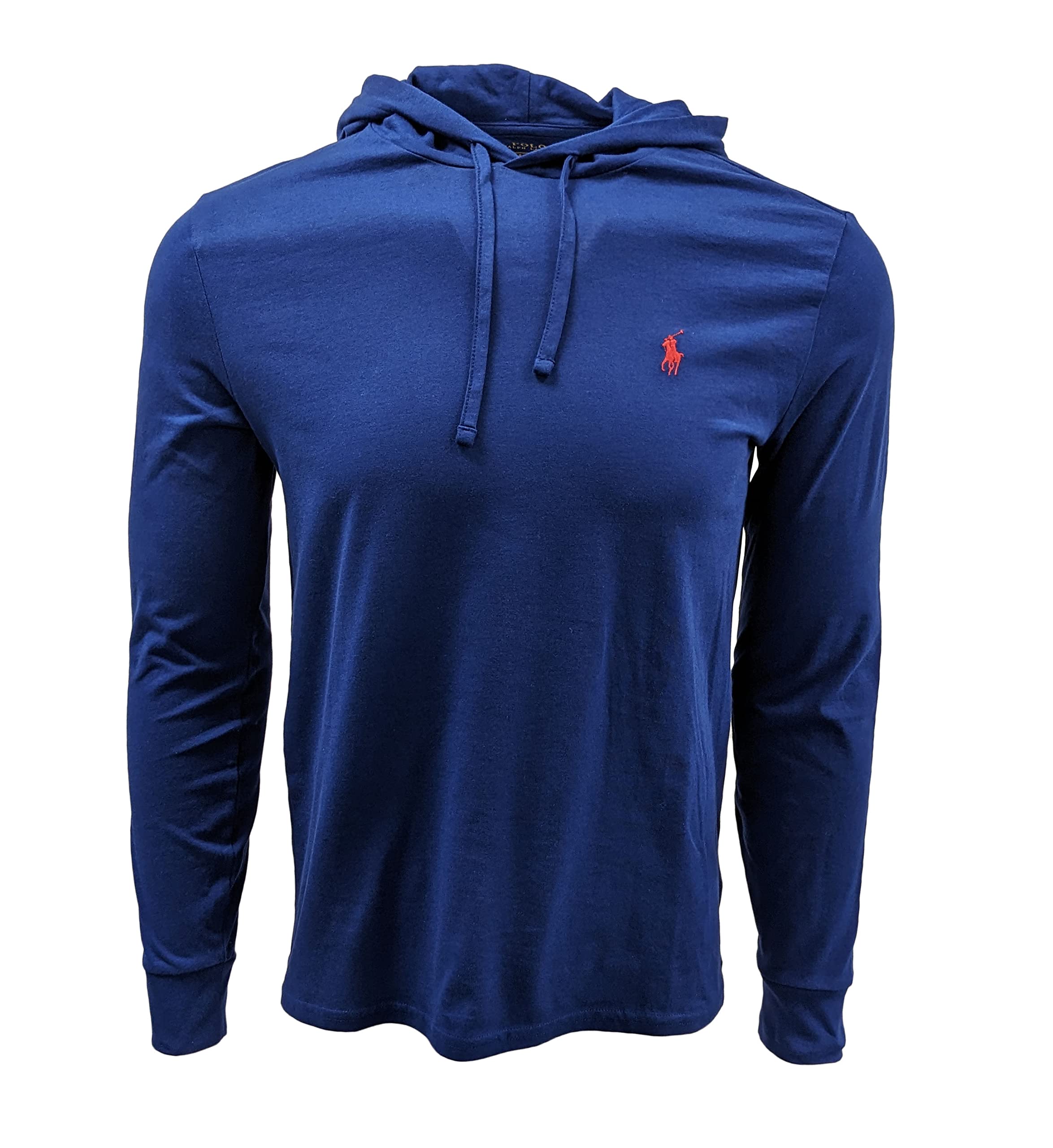 POLO RALPH LAUREN Men's Jersey Knit Hoodie T-Shirt - Comfortable Casual Pullover for Everyday Wear & Street Style