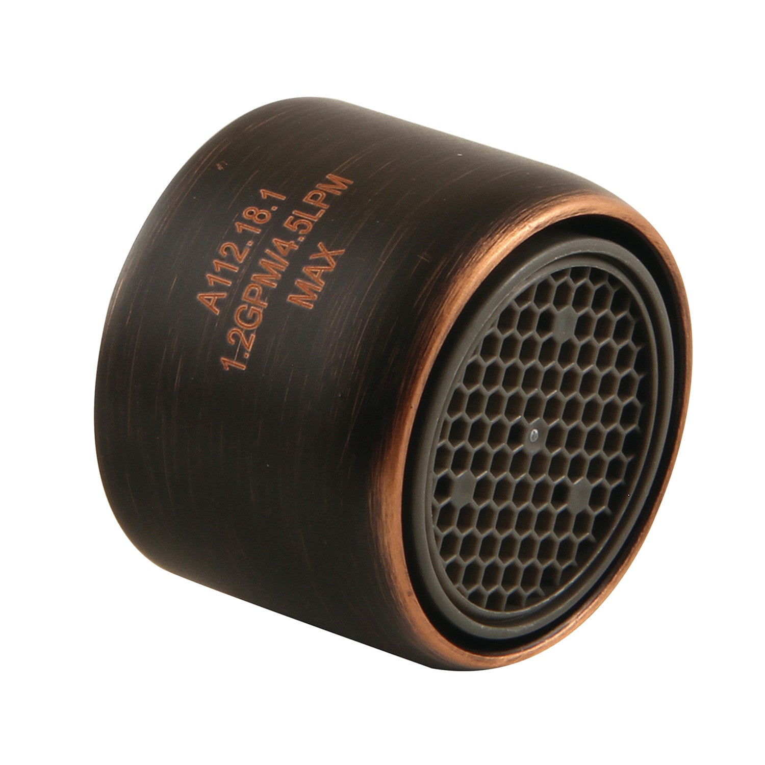 Cal Green Z12KSSA144NB 1.2 GPM Female Aerator - Water Saving Bronze Faucet Aerator for Bathroom & Kitchen Sink - Perfect for Home, RV, and Commercial Use