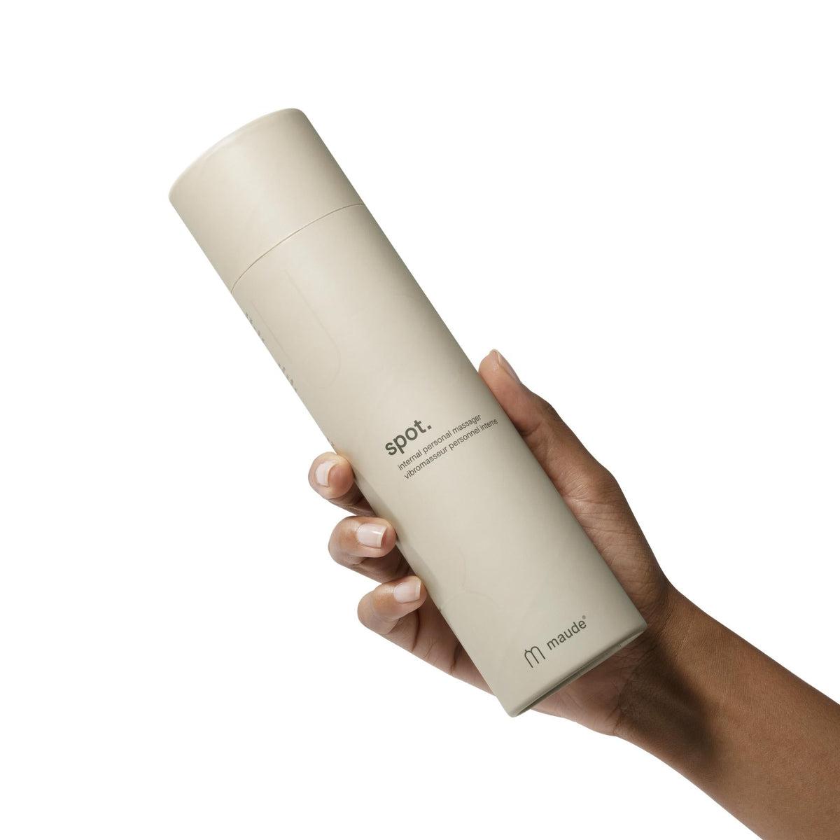 Maude Spot Grey - Premium Vibrating Massager for Relaxation & Stress Relief - Perfect for Home, Office & Travel Use