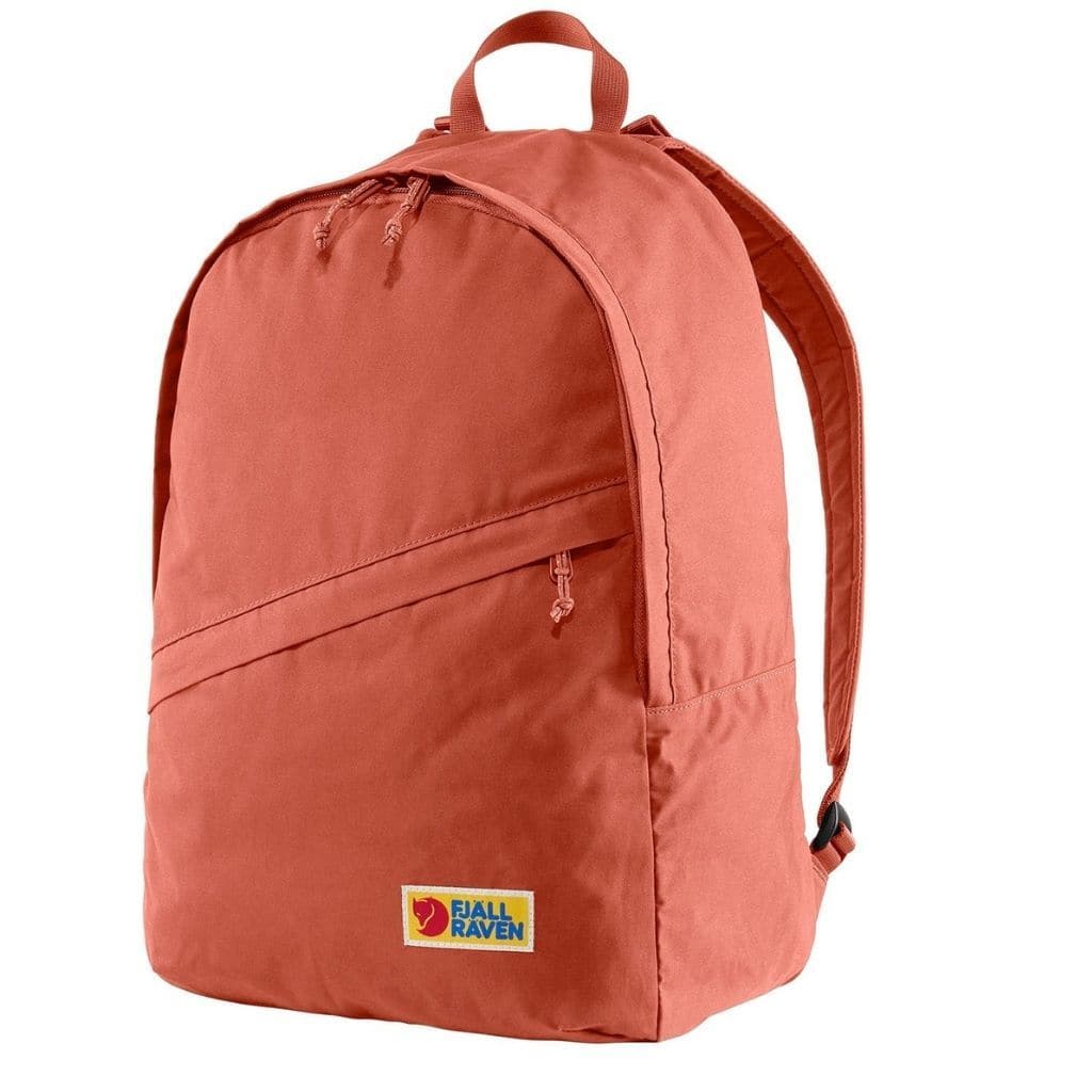Fjallraven Vardag 16L Backpack - Lightweight Water-Resistant Daypack for Hiking, School & Travel - Dahlia Color