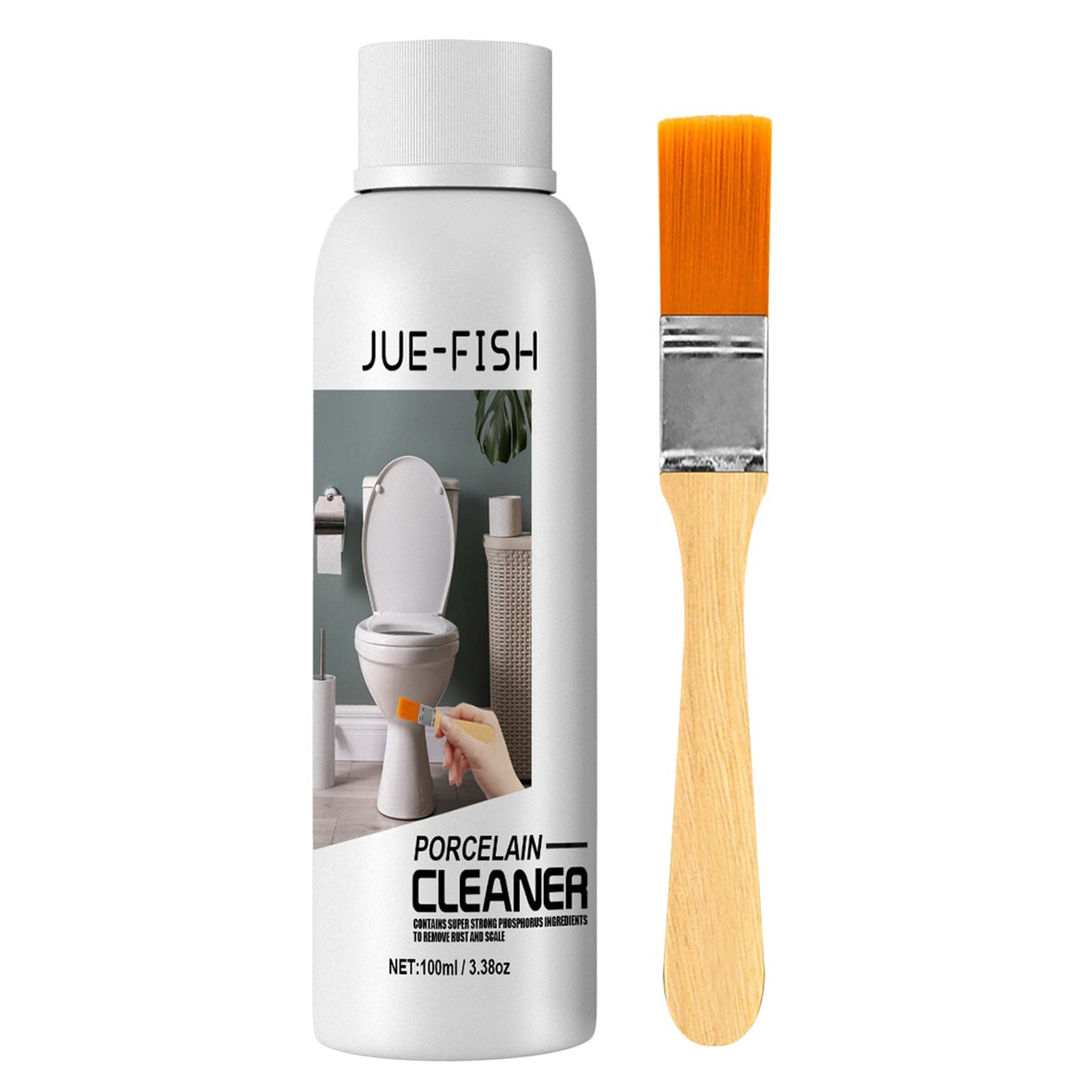 Multi-Purpose Bathroom Cleaner 100ml - Toilet Sink Rust Remover for Home Cleaning