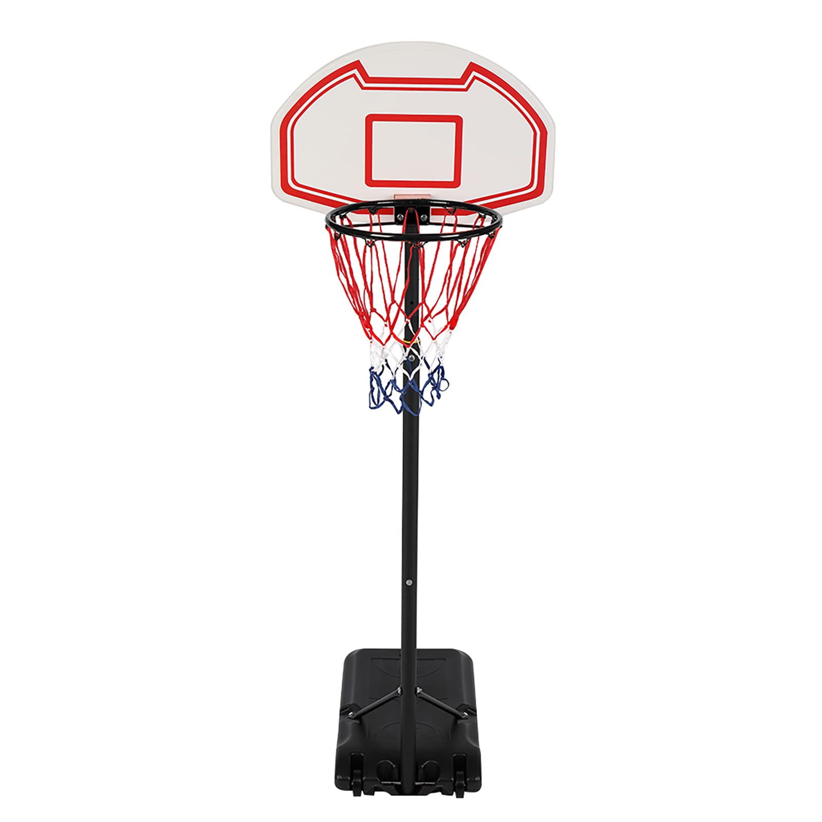 Uhitmi LX-B03 Portable & Adjustable Youth Basketball Hoop - Indoor/Outdoor Basketball Stand for Kids & Teens - Supports Up to Size 7 Ball - Perfect for Driveway, Backyard & Gym Practice